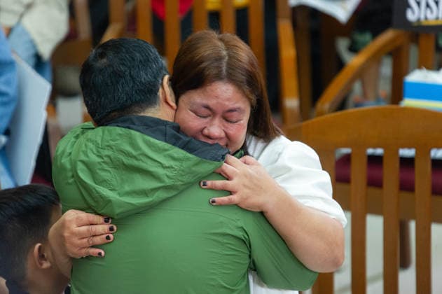 August 14, 2026, Manila, Metro Manila, Philippines: The Philippine Truth Commission, composed of human rights workers and clergy people, hosts its first public truth-telling session, this morning of August 14 in the Pope Pius XII Center in Manila. The commission discussed the case of Raymart Siapo, a 19 year victim of the former Duterte Administrationâ€⠢s ‘War on Drugs. According to Luzviminda Siapo, the mother of Raymart who spoke before the commission, his son was abducted and killed by 14 unidentified individuals. Manila Philippines - ZUMAp220 20260814_zip_p220_014 Copyright: xCharlesxPerezx