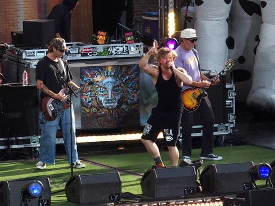 August 14, 2026, Manhattan, New York, U.S.A: New York, New York August 14, 2026.Sublime performs for the Good Morning America concert series in Central Park... Sublime is an American ska punk and reggae rock band from Long Beach, California, formed in 1988 by Bradley Nowell, Eric Wilson, and Bud Gaugh. Famous for hits like Santeria and What I Got , the band continues to perform with Nowell s son, Jakob as frontman. Manhattan U.S.A - ZUMAc308 20260814_znp_c308_033 Copyright: xSamanthaxCotlerx