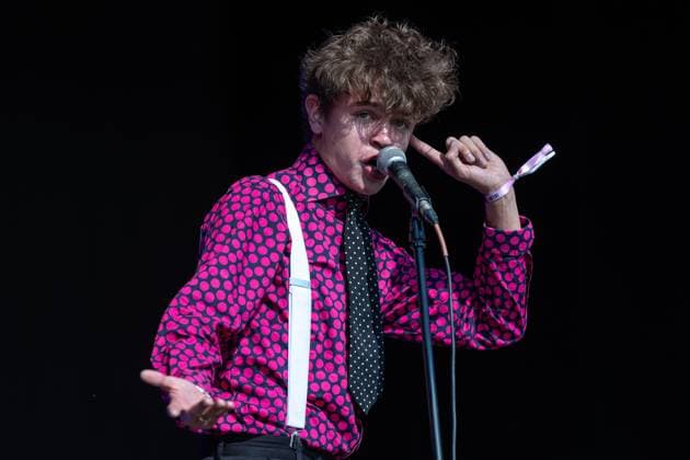 August 18, 2026, Vilar De Mouros, Portugal: British singer Tom A. Smith performs during the opening concert of Vilar de Mouros Festival 2026. Opening day of the Vilar de Mouros Festival 2026, including the surrounding area, the historic Roman bridge, festivalgoers arriving and relaxing near the river, local restaurants, security presence, and the first band performing on stage. Vilar de Mouros is one of the oldest music festivals in Portugal, often described as the country™s Woodstock. Vilar De Mouros Portugal - ZUMAs197 20260818_aaa_s197_067 Copyright: xDiogoxBaptistax