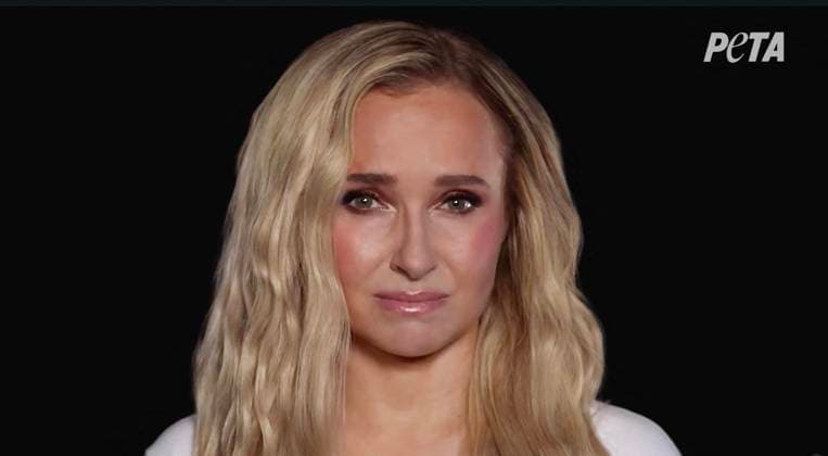 Tragic Hayden Panettiere stars in PETA campaign to save dolphins and whales in captivity that she shot two weeks before her death *BYLINE MUST CREDIT: PETA Mega* Tragic Hayden Panettiere stars in a PETA campaign to save dolphins and whales in captivity that the actress shot just two weeks before her death., , Animal lover and longtime animal rights advocate Hayden posed seemingly naked in a bathtub to speak out against marine parks holding dolphins and whales in captivity., , In the campaign video, an emotional Hayden says: Imagine spending your entire life in a bathtub. That’s what it’s like for dolphins and whales in tiny tanks at marine parks. , , She continues: We can end this, you and me. , , Hayden appears to have tears in her eyes Copyright: xThexMegaxAgencyxPETA Megax
