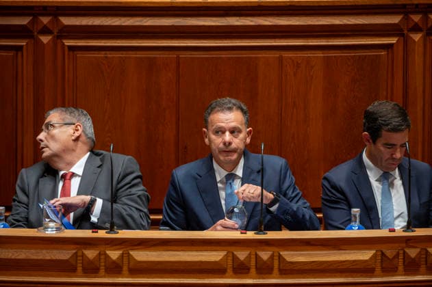 September 8, 2026, Lisbon, Lisbon, Portugal: Prime Minister LuoÂs Montenegro attending the motion of censure debate against the government at the Assembly of the Republic in Lisbon. Lisbon Portugal - ZUMAr238 20260908_zip_r238_006 Copyright: xRicardoxRochax