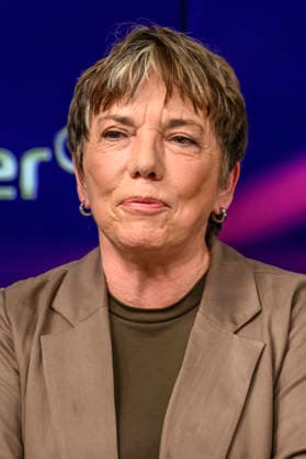 Pictured, from left: Margot Käßmann, theologian, GER, Berlin, studio, guest on *Maischberger*, political talk show, TV, program, with host Sandra Maischberger, *Das Erste*, from Adlershof, Am Studio 20, September 16, 2026, Copyright: HMBxMedia UwexKoch