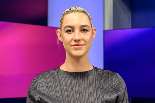 Pictured, from left: Victoria Reichelt, journalist, GER, Berlin, studio, guest on Maischberger, political talk show, TV, program, with host Sandra Maischberger, Das Erste, from Studio 20 in Adlershof, September 16, 2026, Copyright: HMBxMedia UwexKoch