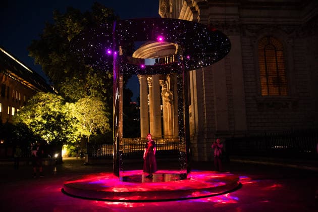 Mykola Kabluka s The Point of Unity unveiled as part of The Design Festival 2026 at St. Paul s Cathedral, London, UK - 16 September, 2026 A general view of The Point of Unity by Mykola Kabluka next to St. Paul s Cathedral, London, England, UK on Wednesday 16 September, 2026 as part of the Design Festival 2026., Credit:Justin Ng Avalon UK, England, London, St. Paul s Cathedral Copyright: xJustinxNgx xAvalonx 1135415575
