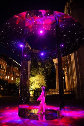 Mykola Kabluka s The Point of Unity unveiled as part of The Design Festival 2026 at St. Paul s Cathedral, London, UK - 16 September, 2026 A general view of The Point of Unity by Mykola Kabluka next to St. Paul s Cathedral, London, England, UK on Wednesday 16 September, 2026 as part of the Design Festival 2026., Credit:Justin Ng Avalon UK, England, London, St. Paul s Cathedral Copyright: xJustinxNgx xAvalonx 1135415585