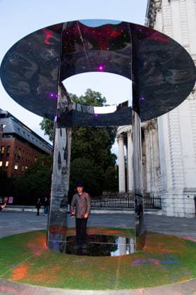 Mykola Kabluka s The Point of Unity unveiled as part of The Design Festival 2026 at St. Paul s Cathedral, London, UK - 16 September, 2026 A general view of The Point of Unity by Mykola Kabluka next to St. Paul s Cathedral, London, England, UK on Wednesday 16 September, 2026 as part of the Design Festival 2026., Credit:Justin Ng Avalon UK, England, London, St. Paul s Cathedral Copyright: xJustinxNgx xAvalonx 1135415555