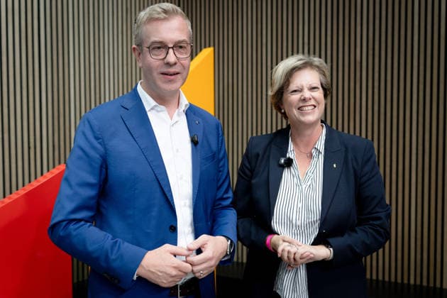Final stretch of the election campaign, CDU, Konrad Adenauer House Berlin, Final stretch of the election campaign, CDU, Konrad Adenauer House, CDU s top candidate, Berlin, Stefan Evers, Cornelia Seibeld, President, Berlin House of Representatives, Berlin, GER