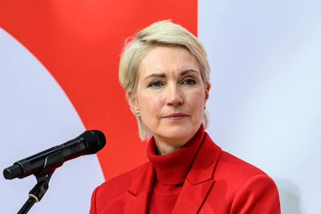 Pictured, from left: Manuela Schwesig, GER, Berlin, SPD press conference following the elections in Berlin and Mecklenburg-Western Pomerania (MV), in the atrium of the Willy Brandt House, Wilhelmstraße 141, 10963 Berlin, September 21, 2026, Copyright: HMBxMedia UwexKoch
