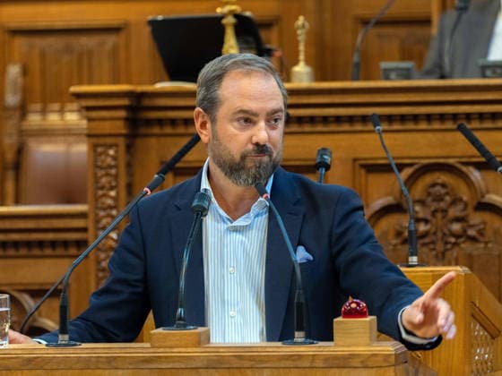 September 21, 2026, Vienna City Council, No. 073: Markus Ornig, NEOS member of the Vienna State Parliament and City Council, at the 17th session of the Vienna City Council on September 21, 2026, at City Hall in Vienna, Vienna, Austria, at the request of the FPÖ
