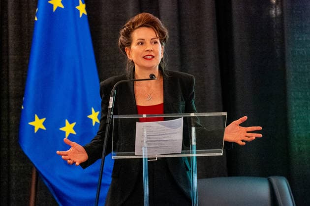 Moreno is participating this Wednesday in Ireland in the meeting of the European Committee of the Regions. The president of the Committee of the Regions, Kata Tútto, is speaking at the meeting of the Bureau of the Committee of the Regions (CoR) being held in the city of Mullingar, in Ireland. September 23, 2026, in Mullingar, Ireland. The meeting of the Bureau of the European Committee of the Regions in Mullingar was held under the theme Prosperous and Sustainable Communities: Building a Europe That Works for All Territories, where Juanma Moreno participated in two debates. The first focused on the competitiveness, innovation, and economic resilience of Europe’s territories, and the second will revolve around access to housing, especiall Copyright: xFranciscoxJ.xOlmox 7793194