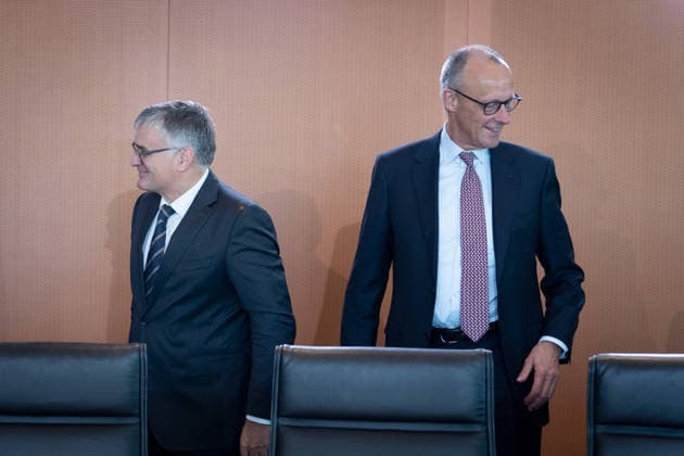 Cabinet meeting, Federal Government, Kickoff, Cabinet meeting, Federal Government, Federal Chancellor, Friedrich Merz, Stefan Kornelius, Government Spokesperson, Berlin, Berlin, GER