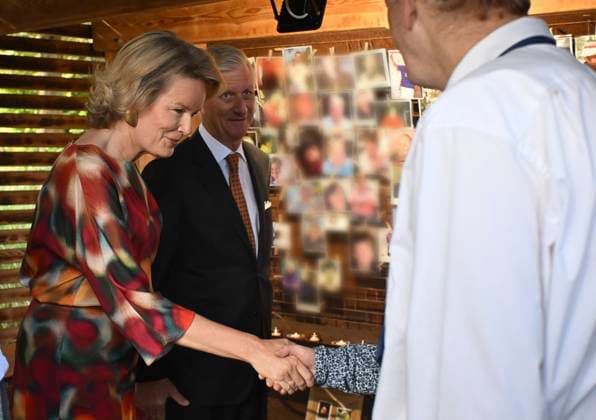 Royal Visit To The Province Of Liege LIÈGE, BELGIUM - SEPTEMBER 29: King Philippe and Queen Mathilde are visiting the province of Liège. Their itinerary begins at the nonprofit organization Le Bercail in Liège, a day and residential center for adults with intellectual disabilities. There, the King and Queen will view the memorial wall La Cabane du souvenir and an apartment adapted for people with limited mobility. They will also take part in an art workshop, during which they will create a collaborative artwork together with several beneficiaries. September 29, 2026 in Liège, Belgium, 29 09 2026 Liège Belgium Copyright: xBertxVanxDenxBrouckex