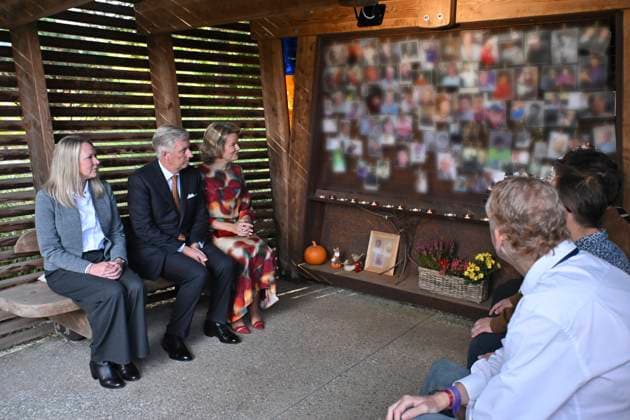 Royal Visit To The Province Of Liege LIÈGE, BELGIUM - SEPTEMBER 29: King Philippe and Queen Mathilde are visiting the province of Liège. Their itinerary begins at the nonprofit organization Le Bercail in Liège, a day and residential center for adults with intellectual disabilities. There, the King and Queen will view the memorial wall La Cabane du souvenir and an apartment adapted for people with limited mobility. They will also take part in an art workshop, during which they will create a collaborative artwork together with several beneficiaries. September 29, 2026 in Liège, Belgium, 29 09 2026 Liège Belgium Copyright: xBertxVanxDenxBrouckex