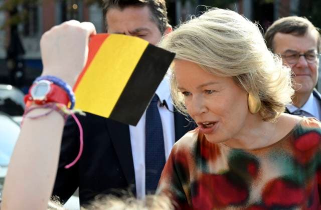 Royal Visit To The Province Of Liege LIÈGE, BELGIUM - SEPTEMBER 29: King Philippe and Queen Mathilde are visiting the province of Liège. The King and Queen will proceed to Place Saint-Lambert (Espace Tivoli) in Liège, where they will meet with local residents. September 29, 2026 in Liège, Belgium, 29 09 2026 Liège Belgium Copyright: xBertxVanxDenxBrouckex