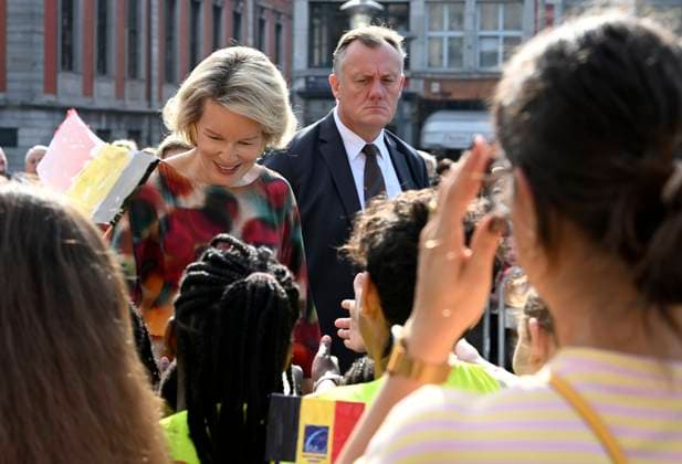 Royal Visit To The Province Of Liege LIÈGE, BELGIUM - SEPTEMBER 29: King Philippe and Queen Mathilde are visiting the province of Liège. The King and Queen will proceed to Place Saint-Lambert (Espace Tivoli) in Liège, where they will meet with local residents. September 29, 2026 in Liège, Belgium, 29 09 2026 Liège Belgium Copyright: xBertxVanxDenxBrouckex