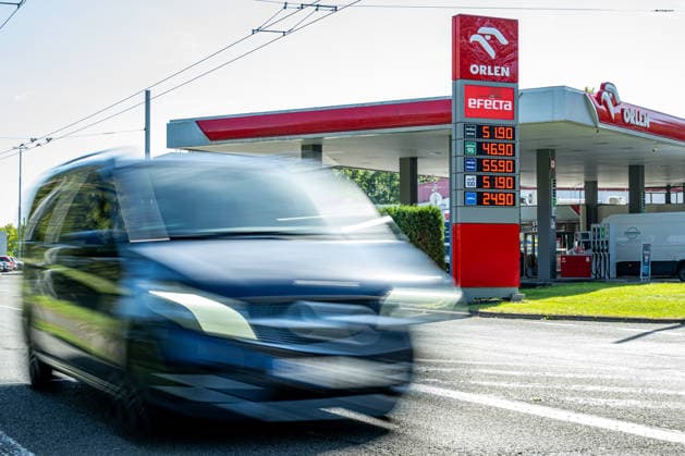 Orlen filling station in Hradec Kralove, Czech Republic, on September 30, 2026. (CTKxPhoto DavidxTanecek) CTKPhotoP2026093005499 CTKPhotoP2026093005499