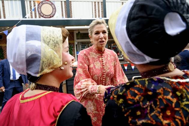 Urk, The Netherlands, 2026-09-30 15:56:21 URK, 29-09-2026, Urk Queen Maxima pays a visit to Urk. The visit focuses on daily life in Urk, centering on initiatives concerning entrepreneurship, growing up, youth, the elderly, and community spirit. PHOTO: NLBeeld Patrick van Emst Credit: NL Beeld Patrick van Emst Copyright: xx x
