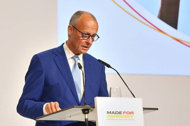 Berlin, Germany, September 30, 2026 Siemensstadt Annual Meeting of the Made for Germany Initiative Federal Chancellor Friedrich Merz, CDU Copyright: xdtsxNachrichtenagenturx dts_136973