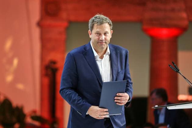 Berlin, Germany, September 30, 2026 Siemensstadt Annual Meeting of the Made for Germany Initiative Federal Minister of Finance Lars Klingbeil (SPD) Copyright: xdtsxNachrichtenagenturx dts_136951