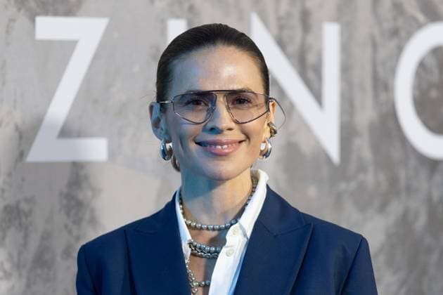 October 1, 2026, London, United Kingdom: Hayley Atwell attends the London Gala Screening of TENZING at Curzon Mayfair, London.Cast and Guests attend the red carpet for the London Gala Screening of TENZING at Curzon Mayfair London United Kingdom - ZUMAs197 20261001_aaa_s197_289 Copyright: xPhilxLewisx