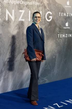 October 1, 2026, London, United Kingdom: Hayley Atwell attends the London Gala Screening of TENZING at Curzon Mayfair, London.Cast and Guests attend the red carpet for the London Gala Screening of TENZING at Curzon Mayfair London United Kingdom - ZUMAs197 20261001_aaa_s197_285 Copyright: xPhilxLewisx