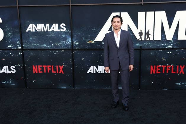 World Premiere Of Netflix s Animals Steven Yeun at the World Premiere Of Netflix s Animals held at Westwood Village Theater on October 1, 2026 in Westwood, Los Angeles, California, United States. Westwood California United States Copyright: xXavierxCollin ImagexPressxAgencyx