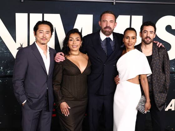World Premiere Of Netflix s Animals Steven Yeun, Adriana Paz, Ben Affleck, Kerry Washington and Luis Gerardo MÃ ndez at the World Premiere Of Netflix s Animals held at Westwood Village Theater on October 1, 2026 in Westwood, Los Angeles, California, United States. Westwood California United States Copyright: xXavierxCollin ImagexPressxAgencyx