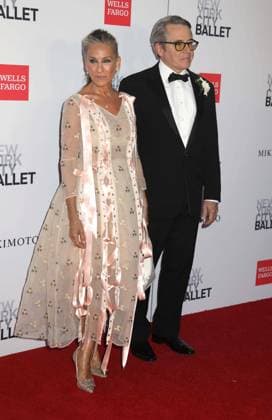 October 1, 2026, New York, New York, USA: Actors SARAH JESSICA PARKERÃäand MATTHEW BRODERICK seen during the red carpet arrivals for the New York City Fall Ballet Fall 2026 Gala held at the David Koch Theater at Lincoln Center. New York USA - ZUMAk03_ 20261001_zaf_k03_050 Copyright: xNancyxKaszermanx
