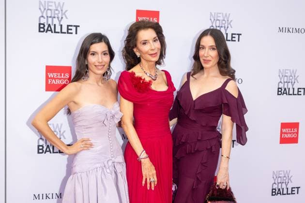 October 1, 2026, New York, New York, United States: (L-R) Alessia Fendi, Fe Fendi and Paola Fendi attend.The New York City Ballet 2026 Fall Gala at David H. Koch Theater, Lincoln Center on October 01, 2026 in New York City. New York United States - ZUMAs197 20261001_aaa_s197_843 Copyright: xRonxAdarx