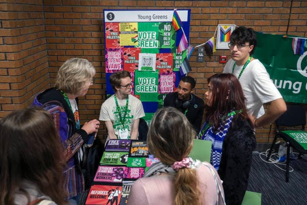 . 02 10 2026. Brighton, United Kingdom. Green Party Conference Day 1. xMartynxWheatleyx xi-Imagesx IIM-27040-0017