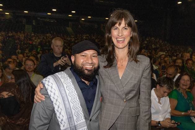 October 2, 2026, Brighton, United Kingdom: Green Party Deputy Leaders, Mothin Ali and Rachel Millward, on day one of the Green Party Conference in Brighton.The Green Party hold their annual Party Conference in Brighton Brighton United Kingdom - ZUMAs197 20261002_aaa_s197_060 Copyright: xPhilxLewisx