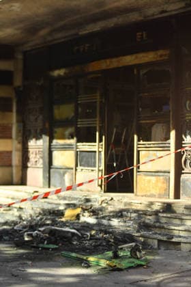 Student Protest - School Buildings Facades Set on Fire The façade of the Gaston-Bachelard high school in the 13th arrondissement damaged after the incident occurred as national student blockades forced the closure of more than 400 high schools amid rising political and security tensions. Paris, France, October 2, 2026 Photo Ait Adjedjou Karim ABACAPRESS.COM. Paris France Copyright: xAitxAdjedjouxKarim ABACAx