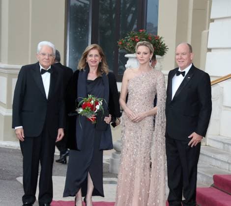 President Sergio Mattarella in Monaco PHOTOPQR NICE MATIN Cyril Dodergny Monaco Oct. 2, 2026 Monaco, Oct. 2, 2026 In front of the Monte Carlo Opera House: Arrival of Italian President Sergio Mattarella and his daughter Laura, welcomed by H.S.H. Prince Albert II and Princess Charlene Monaco, Oct. 2, 2026 State visit by Italian President Sergio Mattarella, meeting the princely family upon his arrival at the palace in Monaco, France Copyright: xPHOTOPQR NICExMATIN MAXPPPxCyrilxDodergnyx 20261002NIM2667 20261002NIM2667