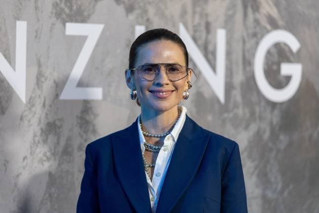 October 1, 2026, London, United Kingdom: Hayley Atwell attends the London Gala Screening of TENZING at Curzon Mayfair, London.Cast and Guests attend the red carpet for the London Gala Screening of TENZING at Curzon Mayfair London United Kingdom - ZUMAs197 20261001_aaa_s197_233 Copyright: xPhilxLewisx