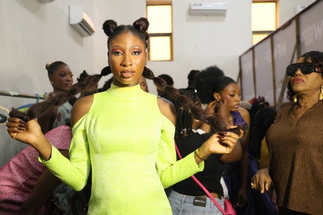 Nigeria Fashion Week in Abuja ABUJA, NIGERIA - OCTOBER 2: Models showcase contemporary creations on the runway during Nigeria Fashion Week 2026 at the conference hall in Abuja, Nigeria, on October 02, 2026. Emmanuel Osodi Anadolu Abuja Nigeria. Editorial use only. Please get in touch for any other usage. Copyright: x2026xAnadoluxEmmanuelxOsodix