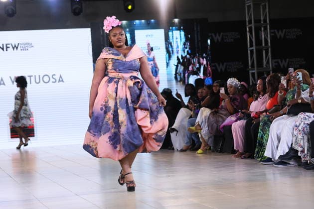 Nigeria Fashion Week in Abuja ABUJA, NIGERIA - OCTOBER 2: Models showcase contemporary creations on the runway during Nigeria Fashion Week 2026 at the conference hall in Abuja, Nigeria, on October 02, 2026. Emmanuel Osodi Anadolu Abuja Nigeria. Editorial use only. Please get in touch for any other usage. Copyright: x2026xAnadoluxEmmanuelxOsodix