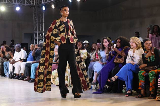 Nigeria Fashion Week in Abuja ABUJA, NIGERIA - OCTOBER 2: Models showcase contemporary creations on the runway during Nigeria Fashion Week 2026 at the conference hall in Abuja, Nigeria, on October 02, 2026. Emmanuel Osodi Anadolu Abuja Nigeria. Editorial use only. Please get in touch for any other usage. Copyright: x2026xAnadoluxEmmanuelxOsodix