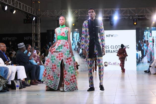 Nigeria Fashion Week in Abuja ABUJA, NIGERIA - OCTOBER 2: Models showcase contemporary creations on the runway during Nigeria Fashion Week 2026 at the conference hall in Abuja, Nigeria, on October 02, 2026. Emmanuel Osodi Anadolu Abuja Nigeria. Editorial use only. Please get in touch for any other usage. Copyright: x2026xAnadoluxEmmanuelxOsodix