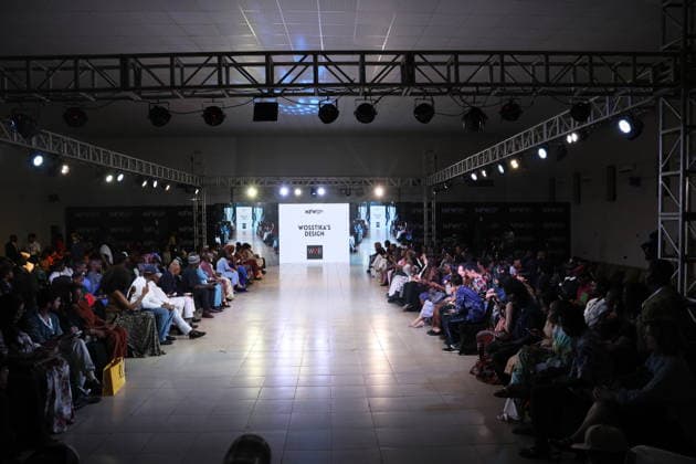 Nigeria Fashion Week in Abuja ABUJA, NIGERIA - OCTOBER 2: Models showcase contemporary creations on the runway during Nigeria Fashion Week 2026 at the conference hall in Abuja, Nigeria, on October 02, 2026. Emmanuel Osodi Anadolu Abuja Nigeria. Editorial use only. Please get in touch for any other usage. Copyright: x2026xAnadoluxEmmanuelxOsodix