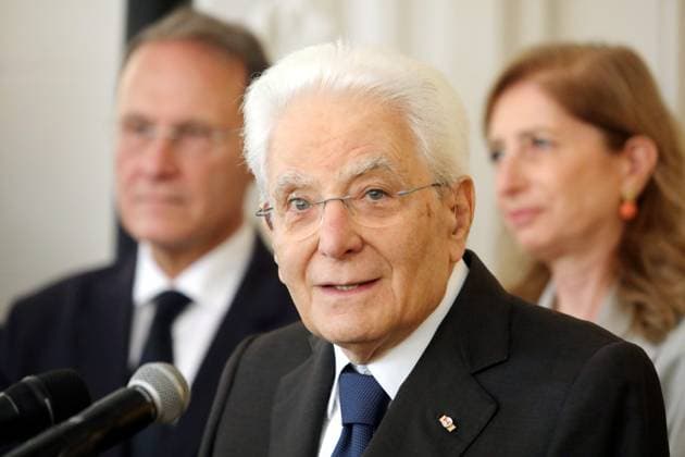 Sergio Mattarella in Monaco PHOTOPQR NICE MATIN Cyril Dodergny Monaco October 3, 2026 Monaco, October 3, 2026, Hotel Hermitage Italian President,Sergio Mattarella, and his daughter Laura, met with Italians residing in Monaco Monaco, October 3, 2026 – Hotel Hermitage – Italian President Sergio Mattarella and his daughter Laura met with Italians residing in Monaco Monaco, France Copyright: xPHOTOPQR NICExMATIN MAXPPPxCyrilxDodergnyx 20261003NIM4057 20261003NIM4057
