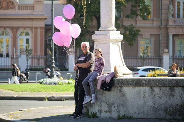 27th Pink Ribbon Day The Europa Donna Croatia association organized the 27th Pink Ribbon Day, dedicated to raising awareness about breast cancer, in Zagreb, Croatia, on October 03, 2026. LucijaxOcko PIXSELL