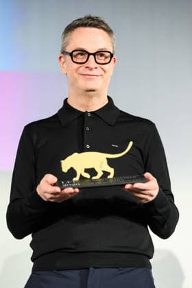 October 3, 2026, Lucca, Lucca, Italy: Director Nicolas Winding Refn receives the Golden Panther Award at the Lucca Film Festival before the premiere of his film Her Private Hell , Lucca, 03 10 2026 Lucca Italy - ZUMAa289 20261003_zia_a289_292 Copyright: xStefanoxDallexLuchex xAgfx