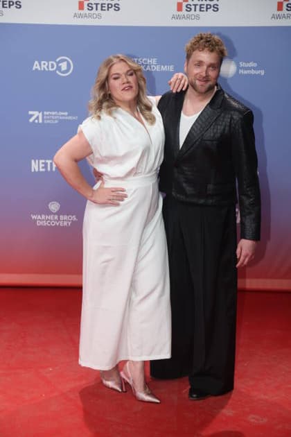 Gisa Flake and Knud Riepen at the 27th First Steps Awards ceremony in 2026 at the Theater des Westens in Berlin, October 5, 2026 Copyright: xAgenturxMatthiasxWehnertx xM.xGränzdörferx