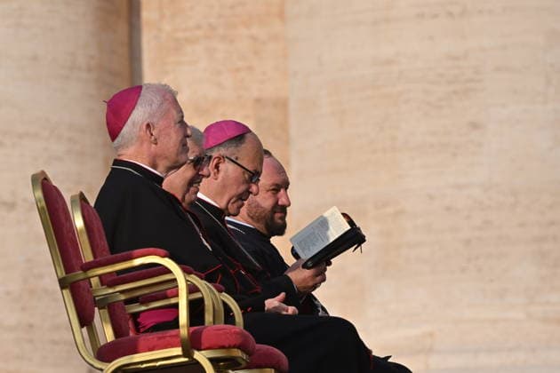 RECORD DATE NOT STATED Italy, Rome,Vatican 2026-10-07 : Pope Leo XIV during his weekly general audience in St Peter s Square Italy, Rome,Vatican 2026-10-07 : Pope Leo XIV during his weekly general audience in St Peter s Square Copyright alessia.giuliani CPP EDITORIAL USE ONLY - NO BOOKS Copyright: xAlessiaxGiuliani Catholicpressphotox