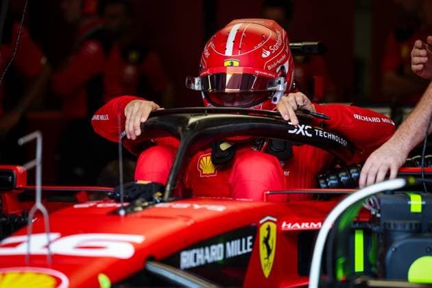 LECLERC Charles (mco), Scuderia Ferrari SF-23, portrait during the 2023 Formula 1 Rolex Grosser Preis von Osterreich, 2023 Austrian Grand Prix, 9th round of the 2023 Formula One World Championship, WM, Weltmeisterschaft from June 30 to July 2, 2023 on the Red Bull Ring, in Spielberg, Austria Copyright: xFlorentxGooden DPPI IPAxSportx x xIPAxSportx 0 IPA_IPA38976162