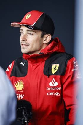 LECLERC Charles (mco), Scuderia Ferrari SF-23, portrait during the 2023 Formula 1 Aramco British Grand Prix, 10th round of the 2023 Formula One World Championship, WM, Weltmeisterschaft from July 7 to 9, 2023 on the Silverstone Circuit, in Silverstone, United Kingdom Copyright: xXavixBonilla DPPI IPAxSportx xipx xIPAxSportx 0 IPA_IPA39081690