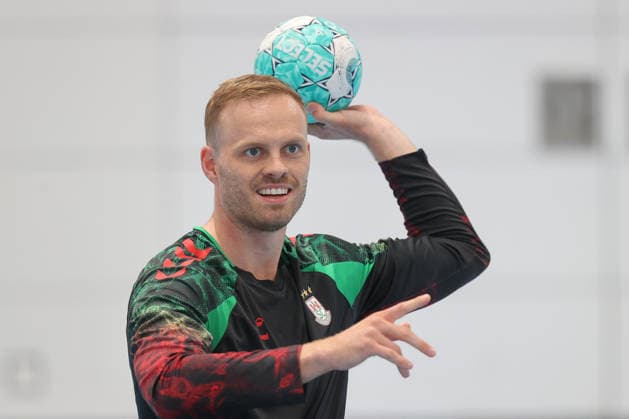 July 22, 2026, xtgx, Handball, Opel HBL, SC Magdeburg: First Training Session by Omar Ingi Magnusson in Magdeburg, 14 Magdeburg