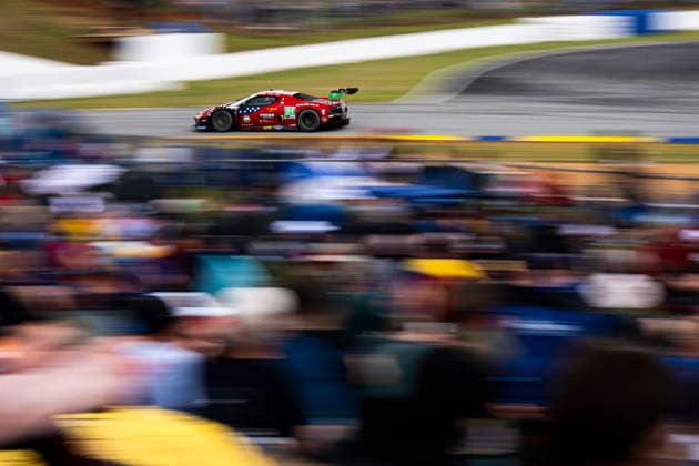 AUTO - IMSA - PETIT LE MANS 2026 21 FUOCO Antonio (ita), MANN Simon (gbr), WADOUX Lilou (fra), AF Corse, Ferrari 296 GT3 Evo, action during the 2026 Motul Petit Le Mans, 11th round of the 2026 IMSA WeatherTech SportsCar Championship, from October 1 to 3, 2026 on the Michelin Raceway Road Atlanta in Braselton, Georgia, United States of America - BraseltonUnited States Copyright: xFabrizioxBoldonix