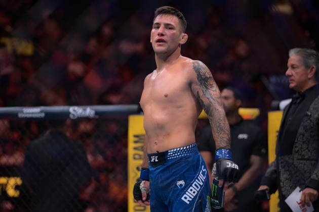 October 3, 2026, Salt Lake City, Utah, USA: ESTEBAN RIBOVICS defeated KING GREEN by TKO (strikes) at 4:08 of Round 1 during UFC 332 at the Delta Arena in Utah. Salt Lake City USA - ZUMAo117 20261003_zsp_o117_144 Copyright: xMikaelxOnax