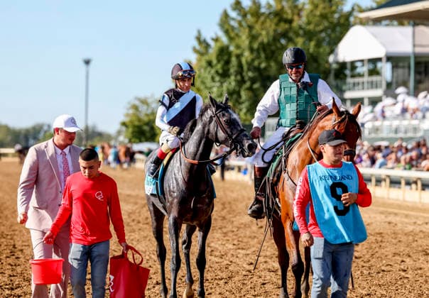 HORSE RACING 2026: Coolmore Turf Mile Day Keeneland OCT 03 October 3, 2026, Lexington, Ky, USA: Classic Q (9) ridden by John Velazquez wins the First Lady Stakes (Grade 1) at Keeneland in Lexington, Kentucky on October 3, 2026. Tim Sudduth Eclipse Sportswire CSM(Credit Image: Â Tim Sudduth Cal Media) Lexington Ky USA EDITORIAL USE ONLY Copyright: xx ZUMA-20261003_faf_cs17_268.jpg TimxSudduthx csmphotothree530206